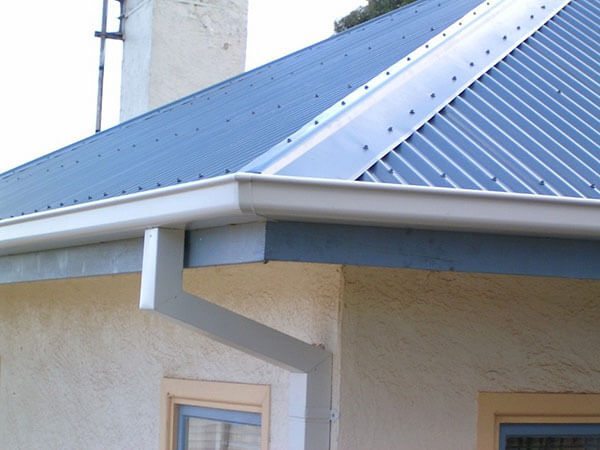 Blue corrugated metal roof by Queensland sheet metal