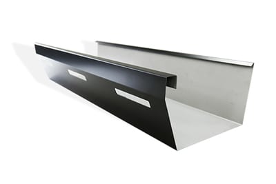 Simple modern-looking eaves gutter