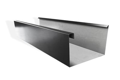 Low Front Commerciqal Eaves Gutter