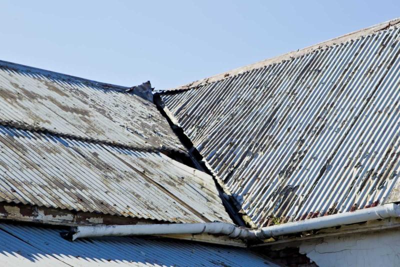 Repairing roof damage on a Brisbane home